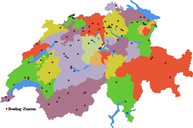 Gesamtschweizer Karte
